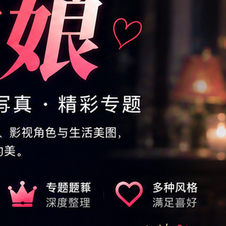 色姑娘影视人物造型示意